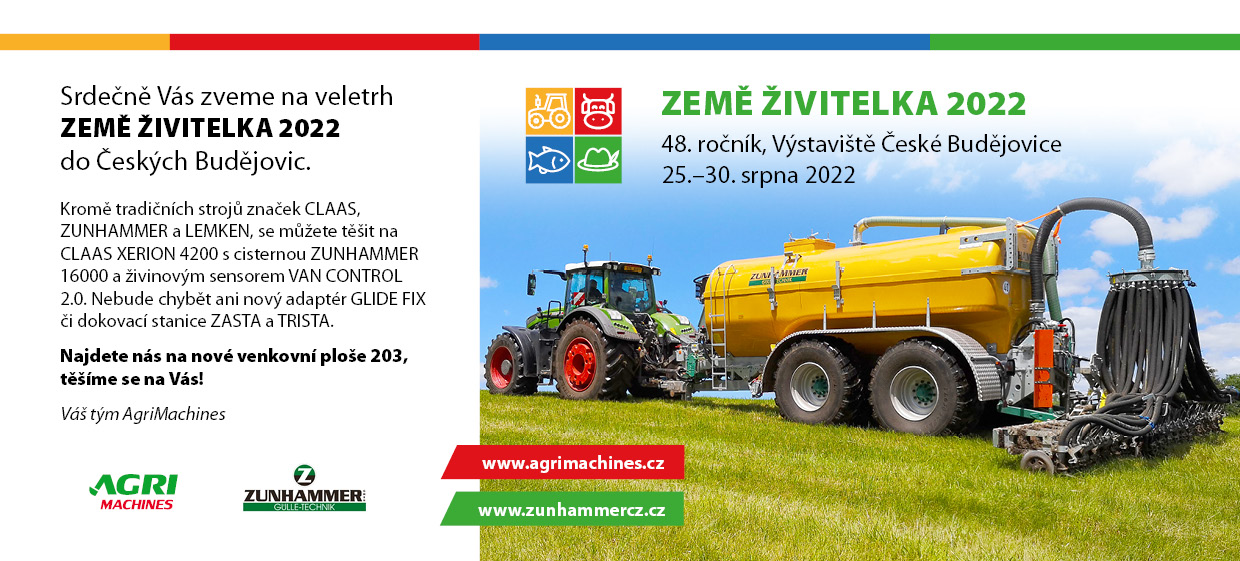 Zveme vás na agrosalon Země Živitelka!
