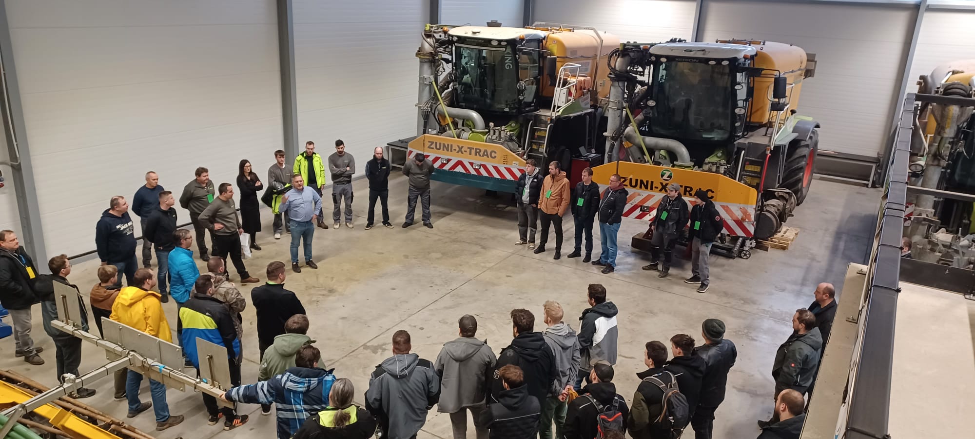 Moderní aplikace kejdy v praxi: Školení CLAAS XERION + ZUNHAMMER